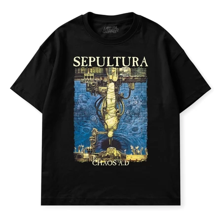 Camisas de Banda de Rock e Metal 100% Algodão