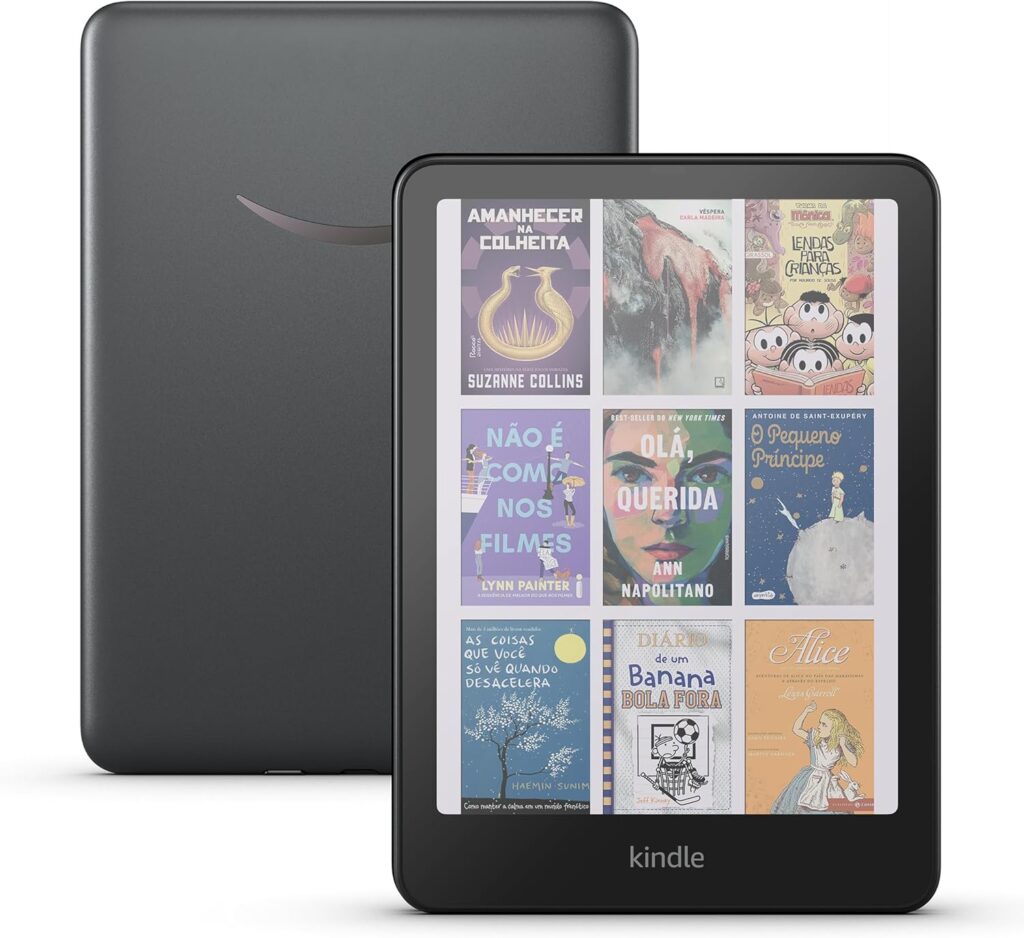 Kindle Colorsoft Signature Edition (32 GB) – Com tela colorida, luz frontal autoadaptável, carregamento sem fio