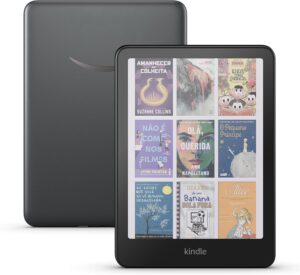 Kindle Colorsoft Signature Edition (32 GB) – Com tela colorida, luz frontal autoadaptável, carregamento sem fio