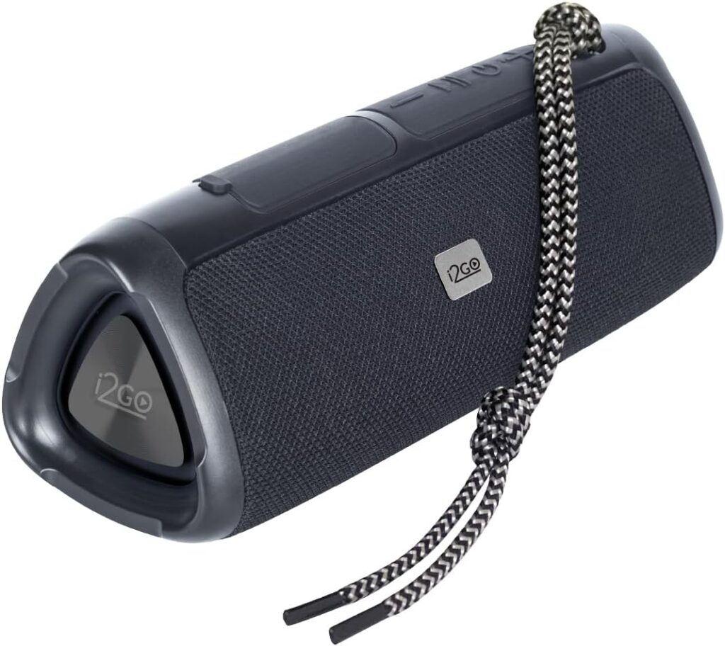 Caixa de Som Bluetooth I2GO 3 Angle Sound 12W RMS | Resistente à Água