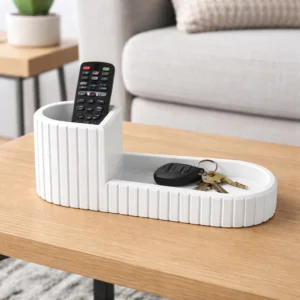 Organizador de Mesa Ripado 2 Compartimentos